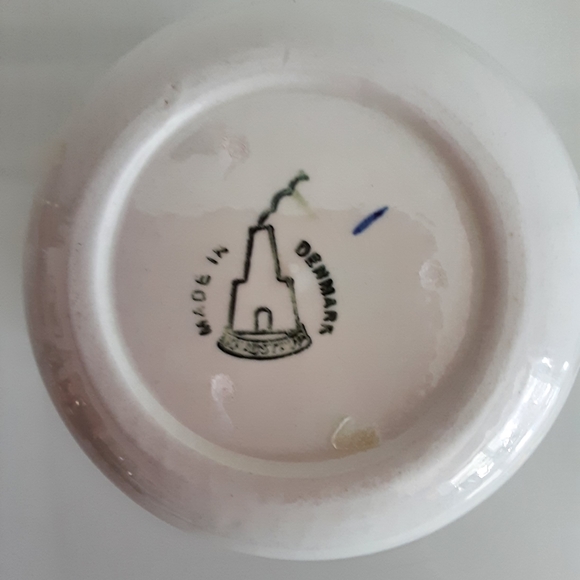 Vintage Danish Ceramic 3 Piece Marmelade Jar - Picture 5 of 5